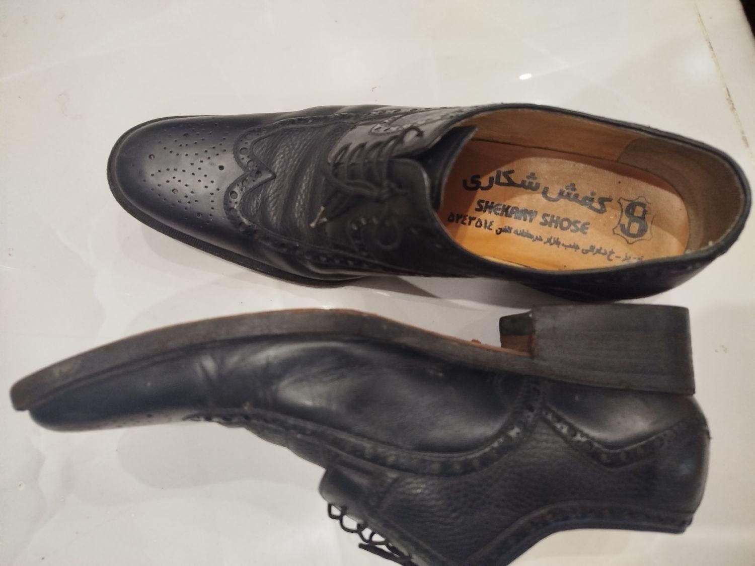 کفش مجلسی  چرم تبریز برند شکاری|کیف، کفش، کمربند|لاهیجان, یوسف آباد|دیوار