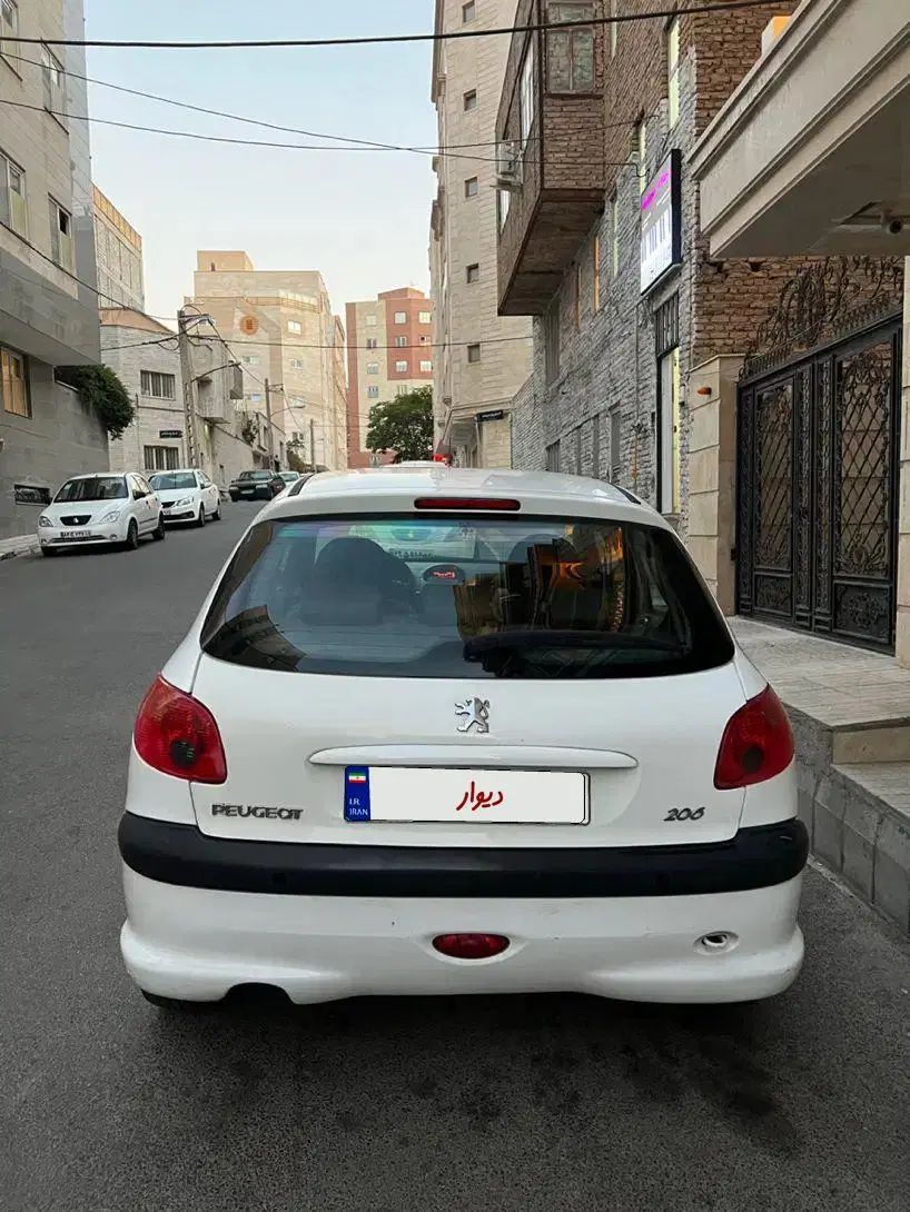 پژو 206 تیپ ۳، مدل ۱۳۹۵|خودرو سواری و وانت|تبریز, |دیوار