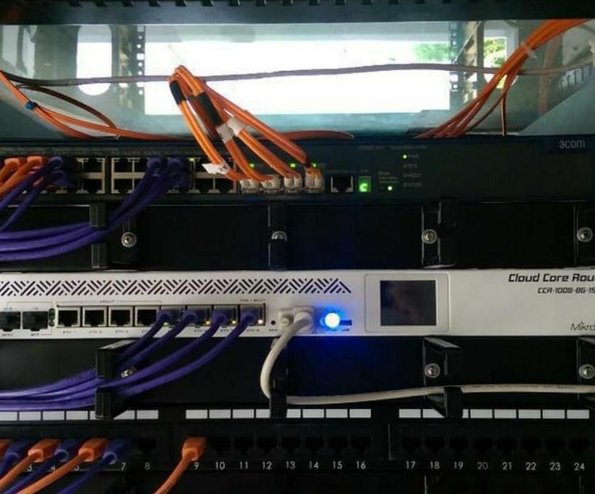 شبکه فیبر نوری اینترنت میکروتیک سیسکو ویپ voip|خدمات رایانه‌ای و موبایل|شیراز, وصال|دیوار