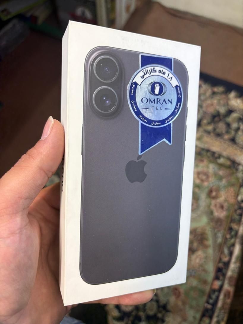 اپل iPhone 16 با حافظهٔ ۱۲۸ گیگابایت|موبایل|تهران, قیام|دیوار