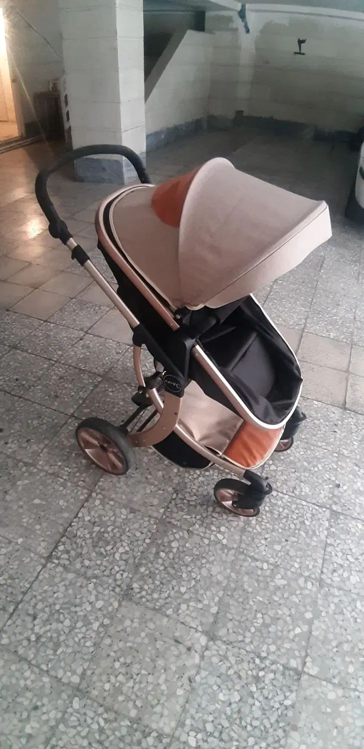 کالسکه و کریر Angel baby مدل هلالی|کالسکه و لوازم جانبی|کرج, برغان|دیوار