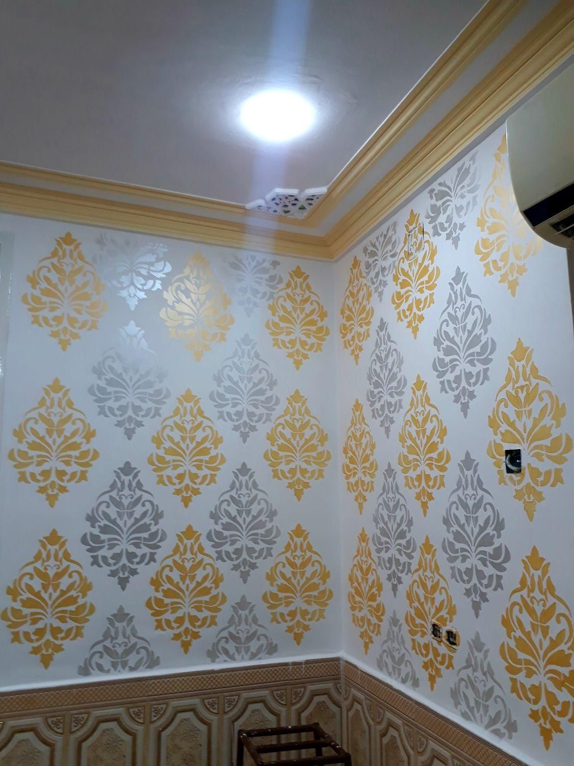 رنگ آمیزی ساختمانی|خدمات پیشه و مهارت|اهواز, کمپلو شمالی|دیوار