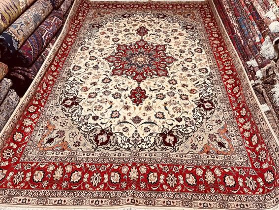 فرش دستبافت نه متری تبریز طرح اصفهان|فرش|تهران, سلسبیل جنوبی|دیوار