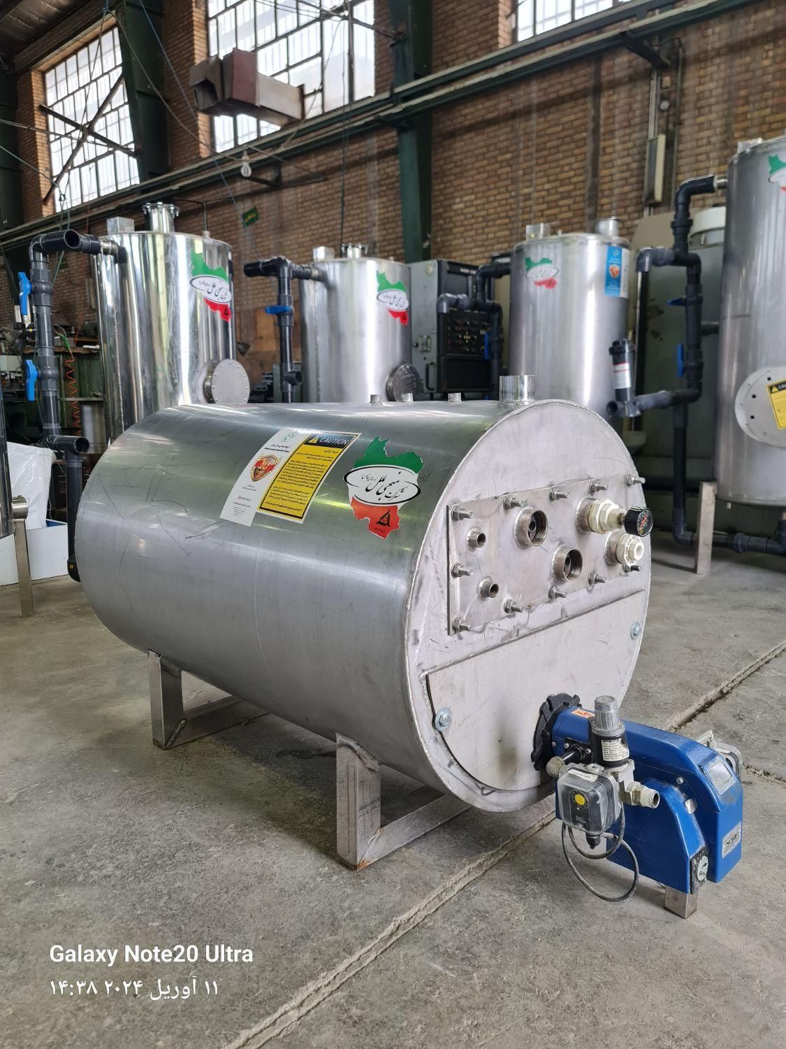 دیگ بویلر استیل مبدل سختیگیر فیلتر شنی سختی گیر|ماشینآلات صنعتی|گلستان (تهران), |دیوار