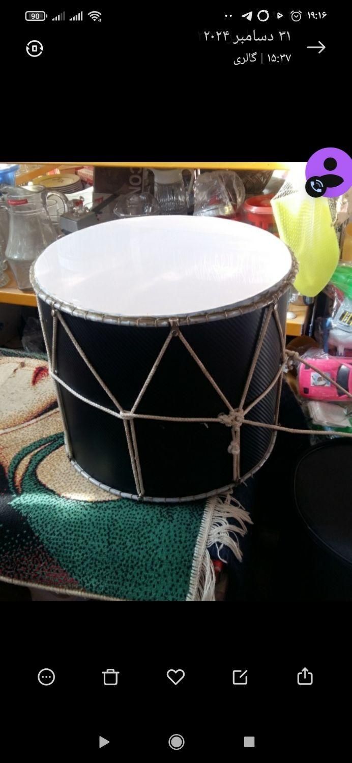 طبل دوطرفه برای محرم..|درام و پرکاشن|خمین, |دیوار