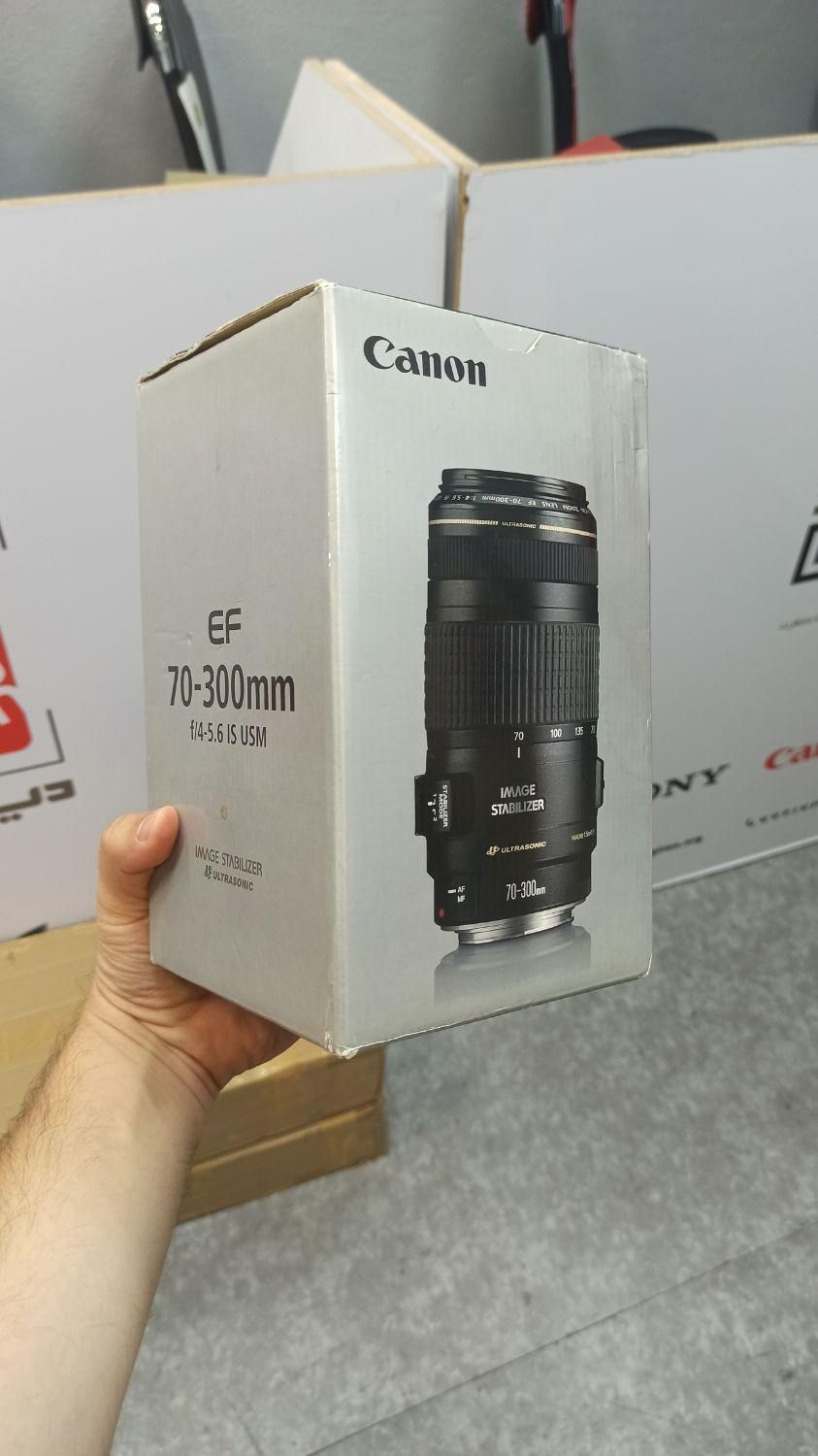 لنز دست دوم Canon 70-300mm USM|دوربین عکاسی و فیلم‌برداری|تهران, بهار|دیوار