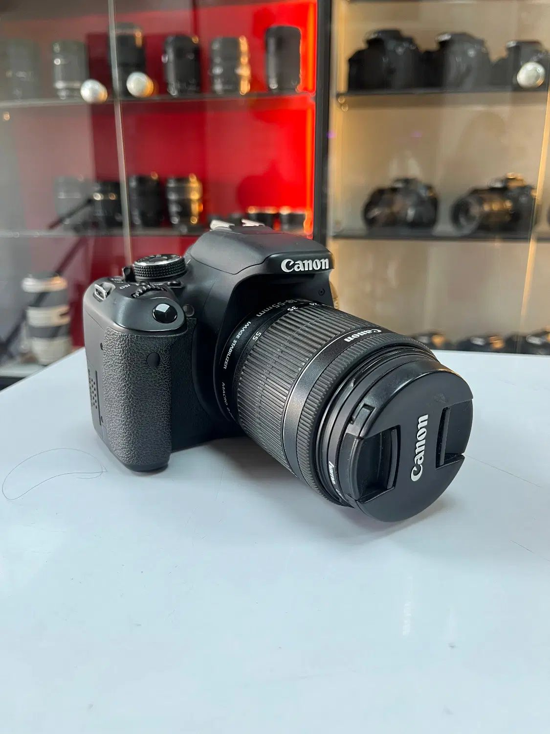 دوربین کنون canon 600d + 18-55 قیمت مناسب|دوربین عکاسی و فیلم‌برداری|کرج, عظیمیه|دیوار