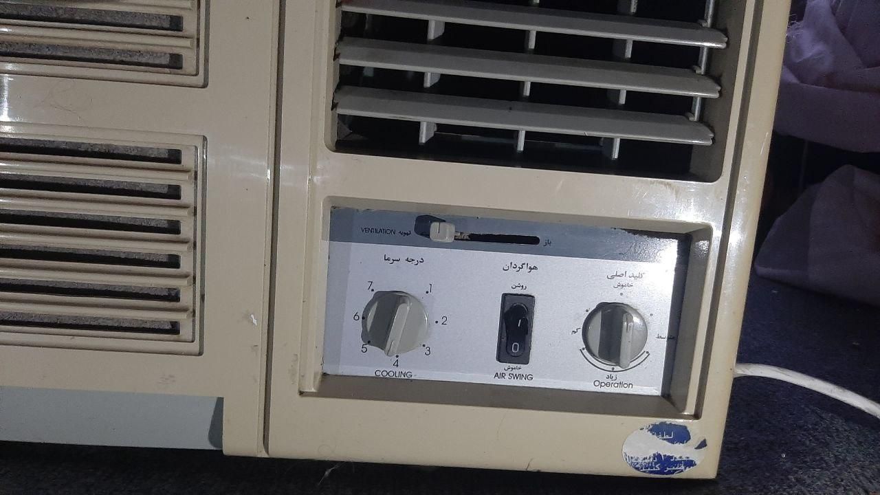 کولر پنجره ای|کولر گازی و فن‌کوئل|چابکسر, |دیوار
