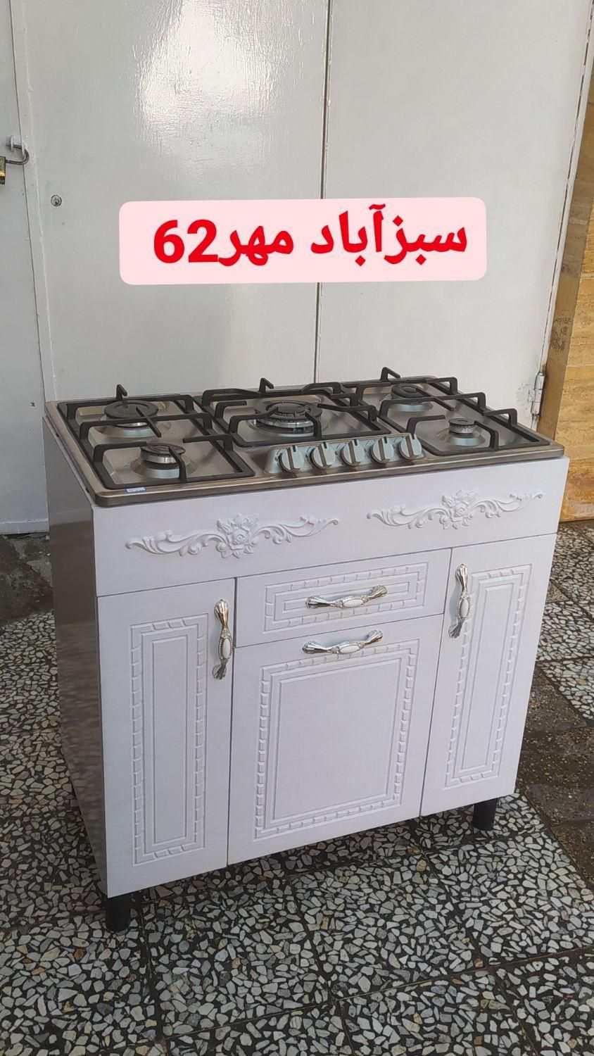 گاز کمد دار استیل شیر مورب و شیشهای|اجاق گاز و لوازم برقی پختوپز|بوشهر, |دیوار