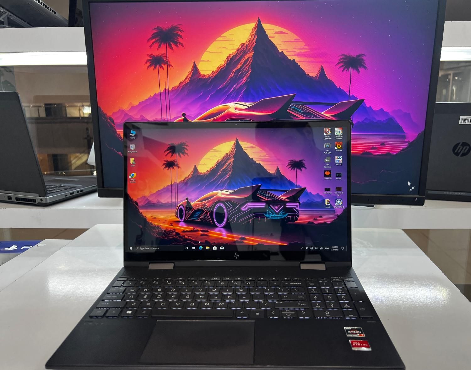 لپتاپ HP ENVY 15/ لمسی 360 / نسل11|رایانه همراه|مشهد, راهنمایی|دیوار