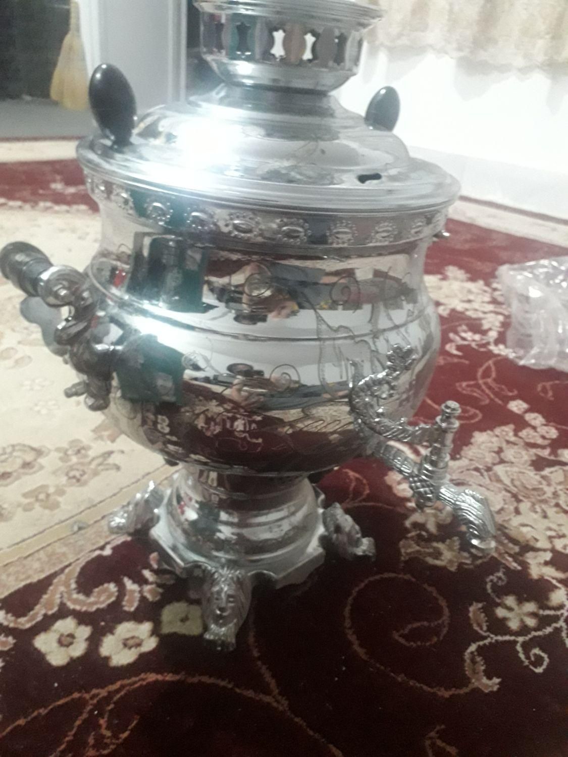 یک عدد سماور گازی نو|سماور، چای‌ساز، قهوه‌ساز|اقبالیه, |دیوار