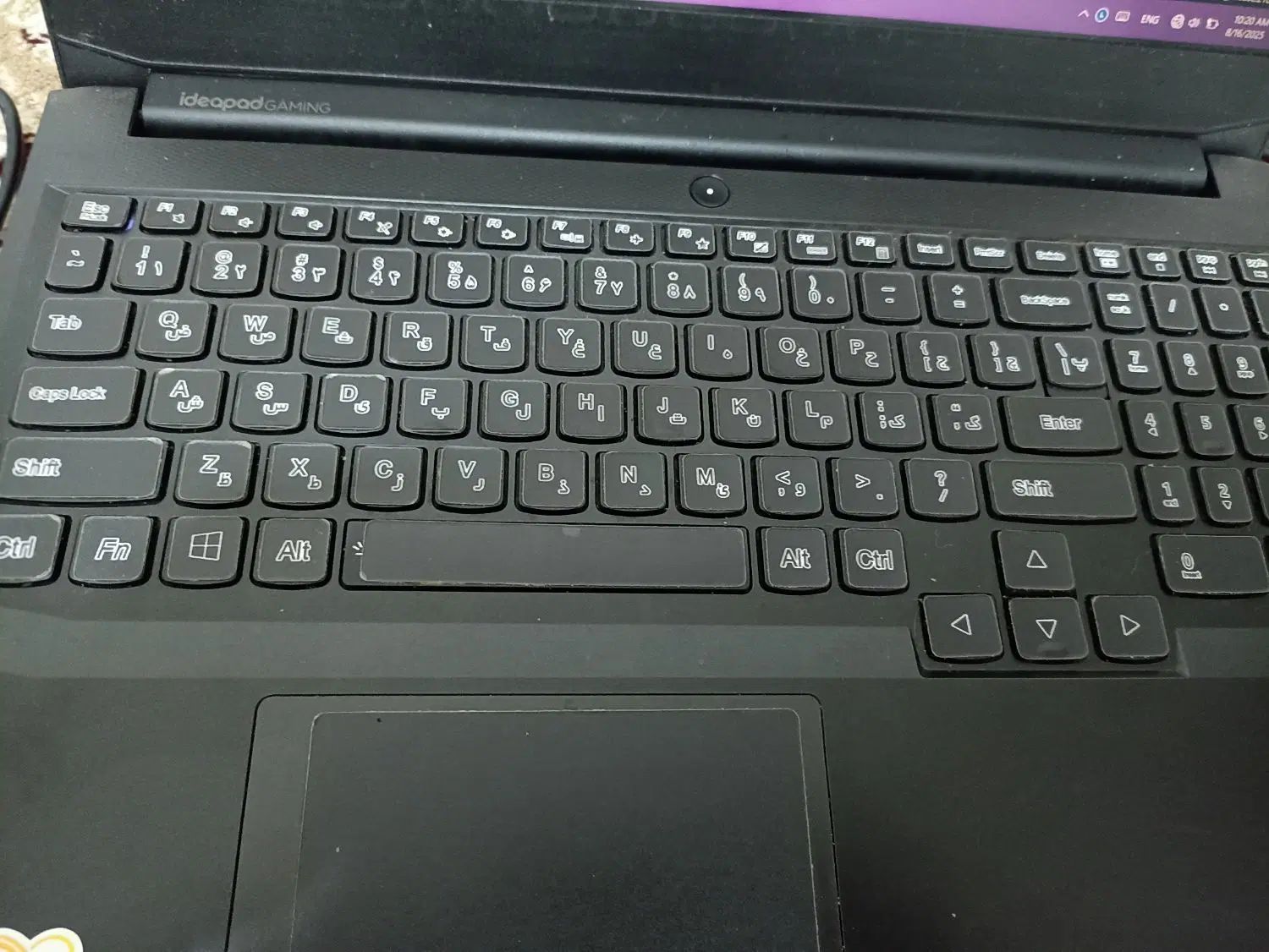 لپتاب lenevo ideapad gaming 3|رایانه همراه|مشهد, کوی سیدی|دیوار