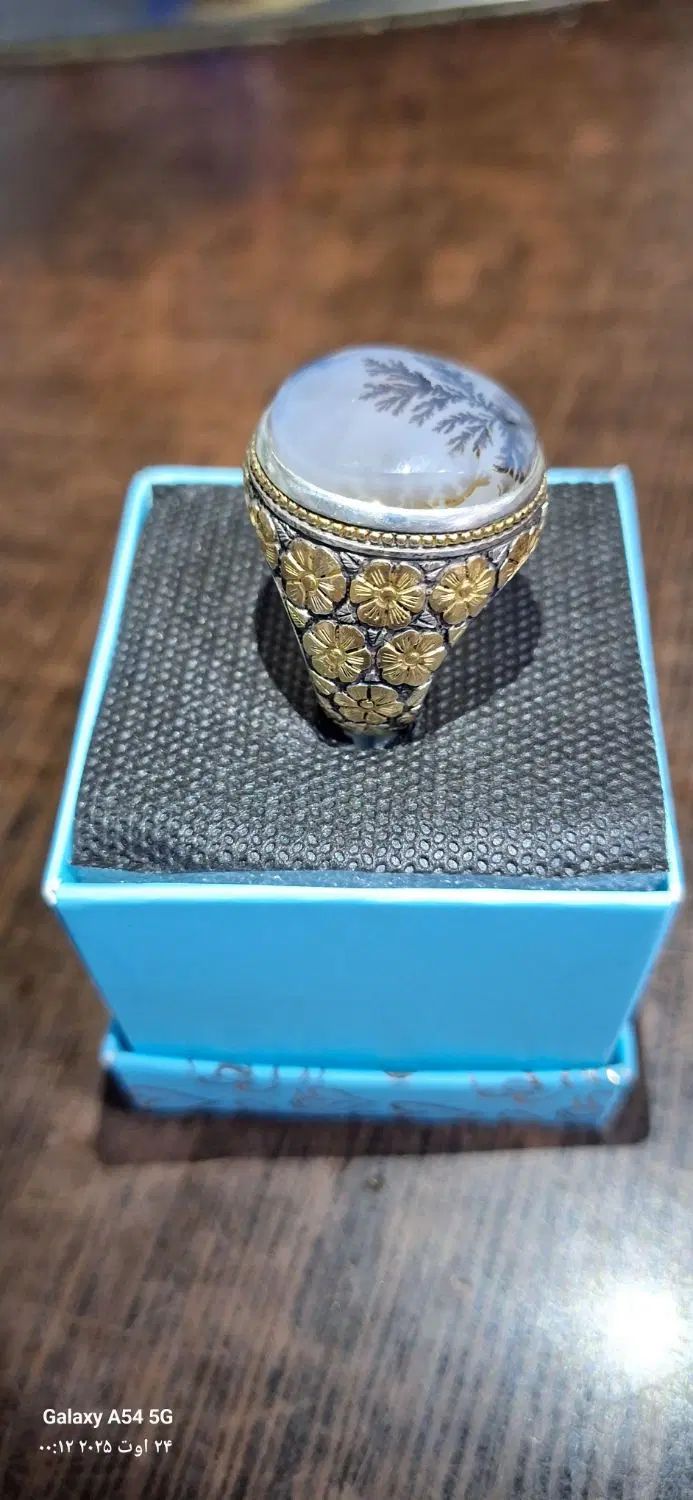 انگشتر شجر طلا نقره استاد شیخی ۴ گرم طلا۲۲ عیار|جواهرات|تهران, باغ فیض|دیوار