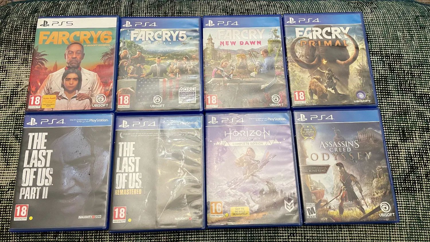 بازی ps5 ps4 farcry last of us|کنسول، بازی ویدئویی و آنلاین|تهران, جردن|دیوار