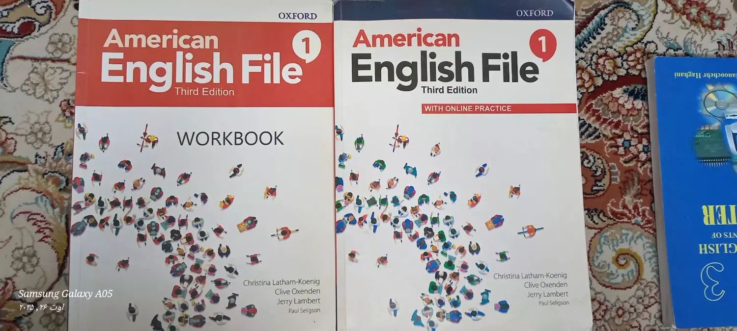 کتاب زبان امریکن انگلیش فایل 1 ویرایش سوم|کتاب و مجله آموزشی|تهران, علی‌آباد|دیوار