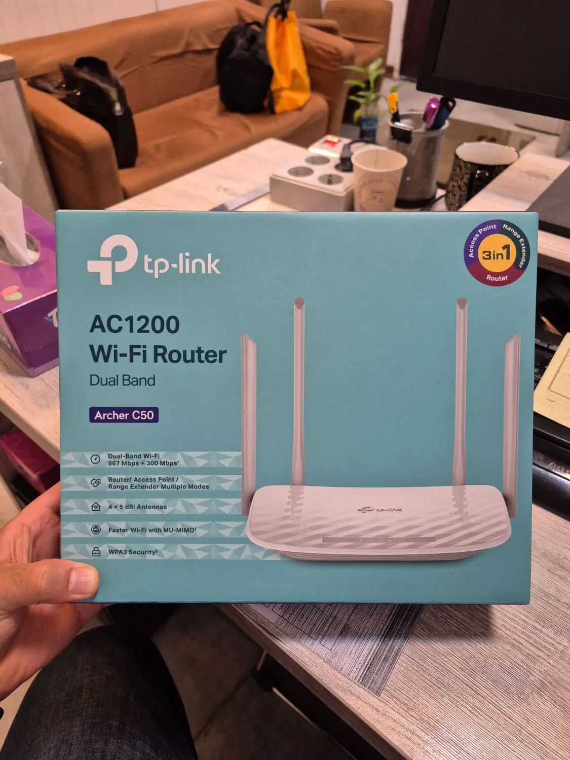 روتر تی پی لینک TP-LINK Archer C6 v2 AC1200 Router|مودم و تجهیزات شبکه|تهران, شهرک چیتگر|دیوار