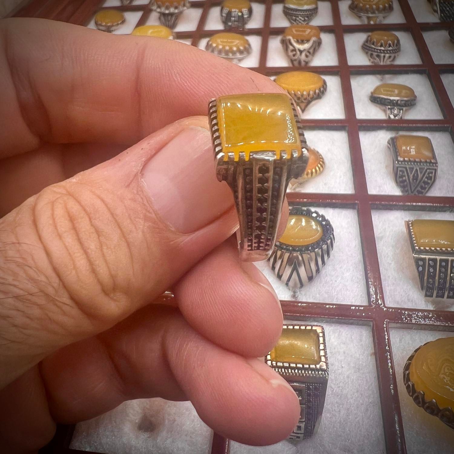 انگشتر شرف الشمس|بدلیجات|شیراز, زند|دیوار