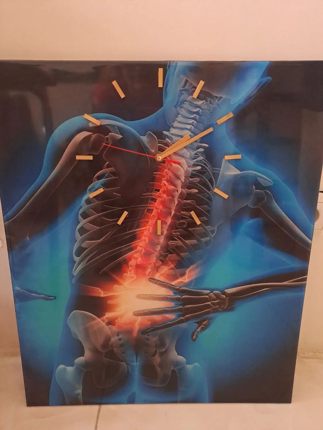 ساعت دیواری جهت مطب دکتر. رادیولوژی و خانه|ساعت دیواری و تزئینی|کرمانشاه, |دیوار