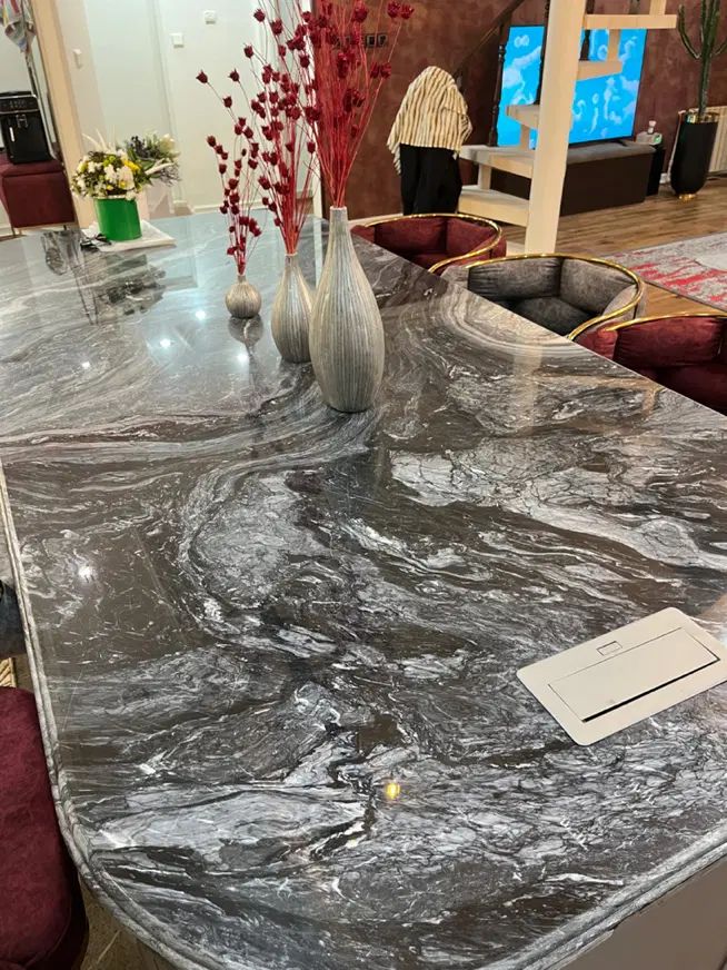 صحفه کابینت کانترتاپ طبیعی کوارتز کورین مارمونایت|مصالح و تجهیزات ساختمان|تهران, سعادت‌آباد|دیوار