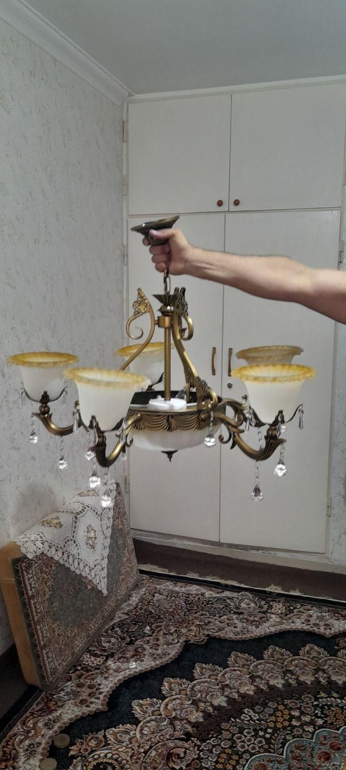 لوستر|لوستر و چراغ آویز|همدان, |دیوار
