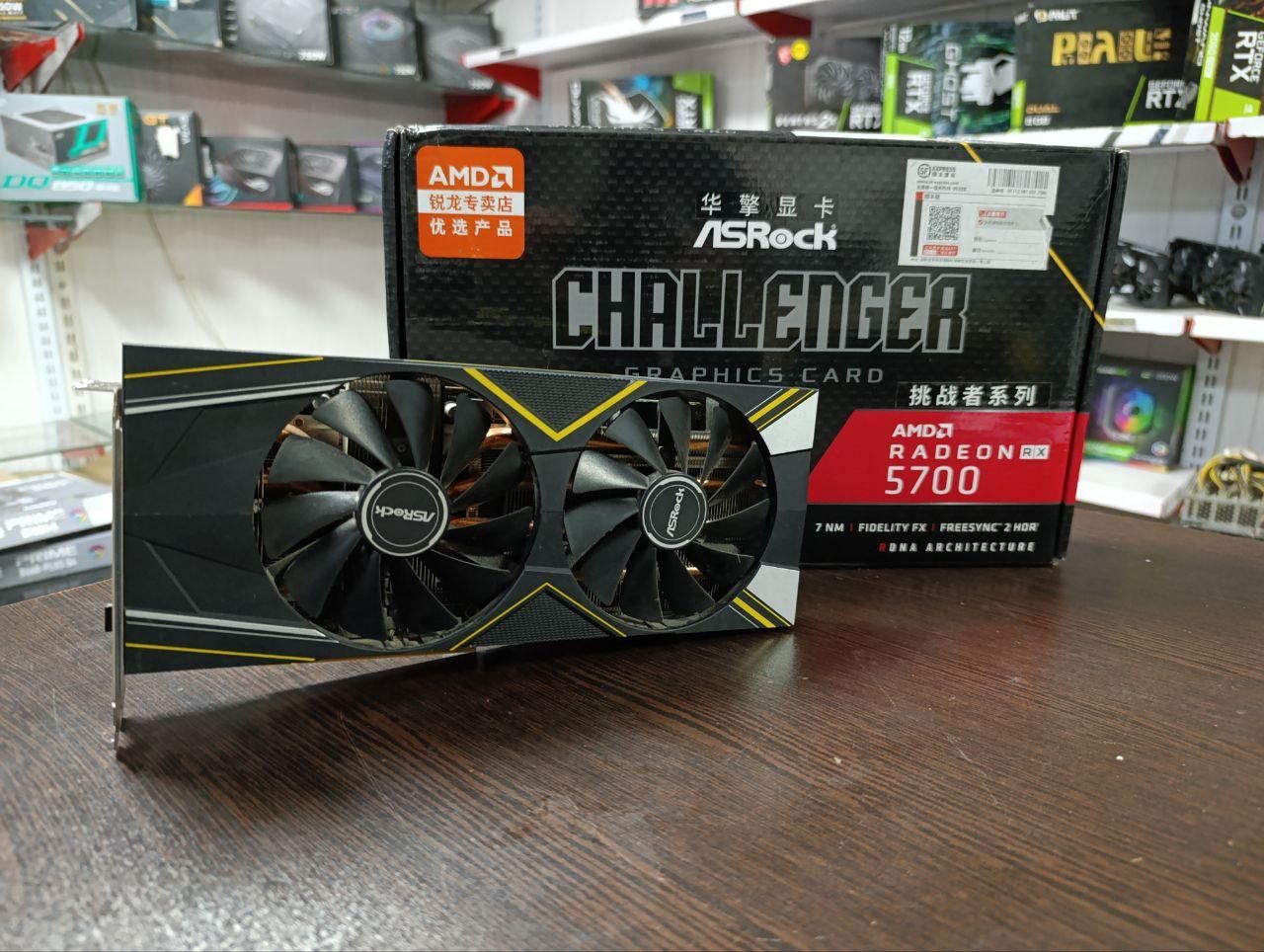 کارت گرافیک Rx 5700 ASRock 8G کیس گیمینگ|قطعات و لوازم جانبی رایانه|تهران, آذربایجان|دیوار