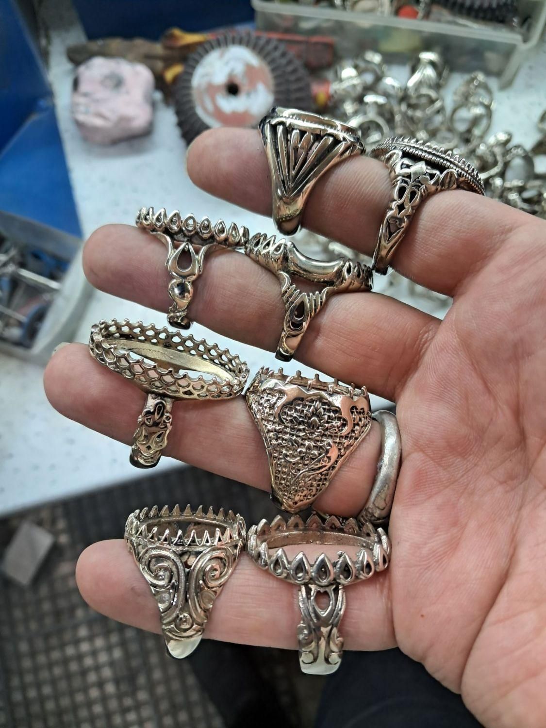 تولید وفروش عمده انگشتر ورکاب|بدلیجات|بوشهر, |دیوار