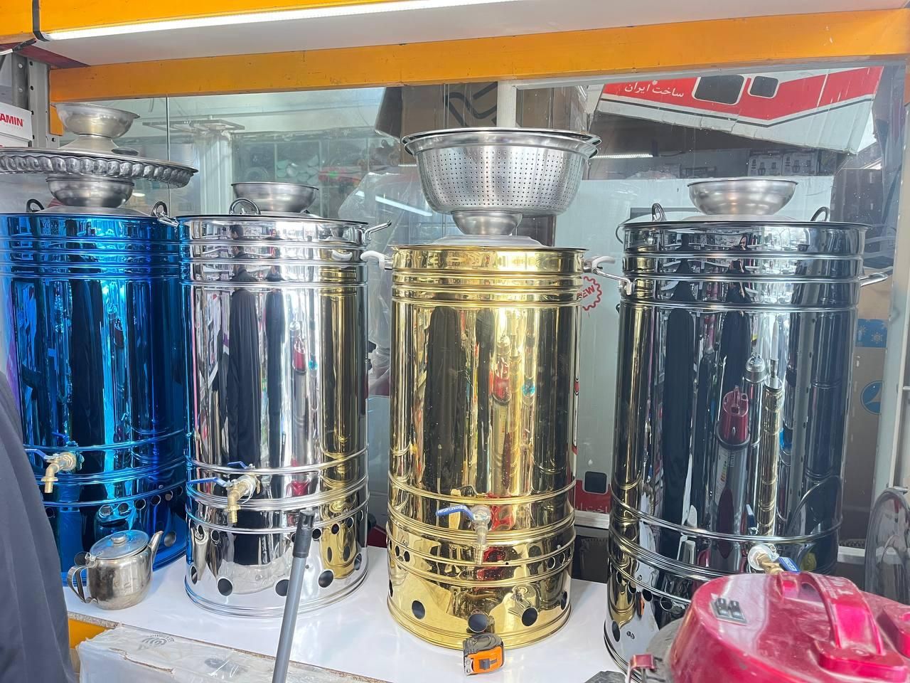 سماور بزرگ هییتی|سماور، چایساز، قهوهساز|مشهد, بالا خیابان|دیوار