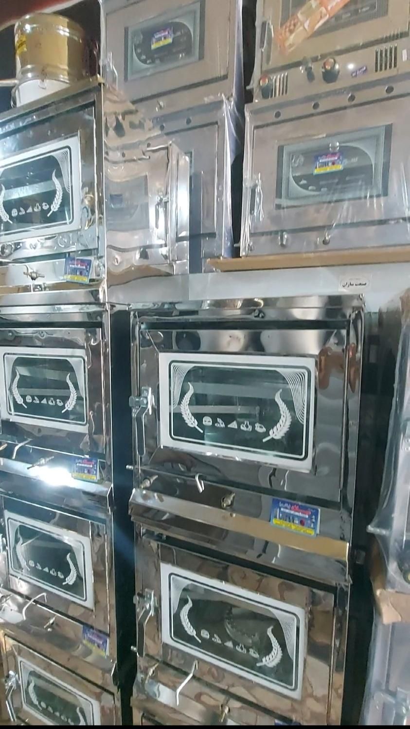 تنور گازی خانگی استیل ۲سینی بزرگ متوسط|اجاق گاز و لوازم برقی پختوپز|ساری, |دیوار