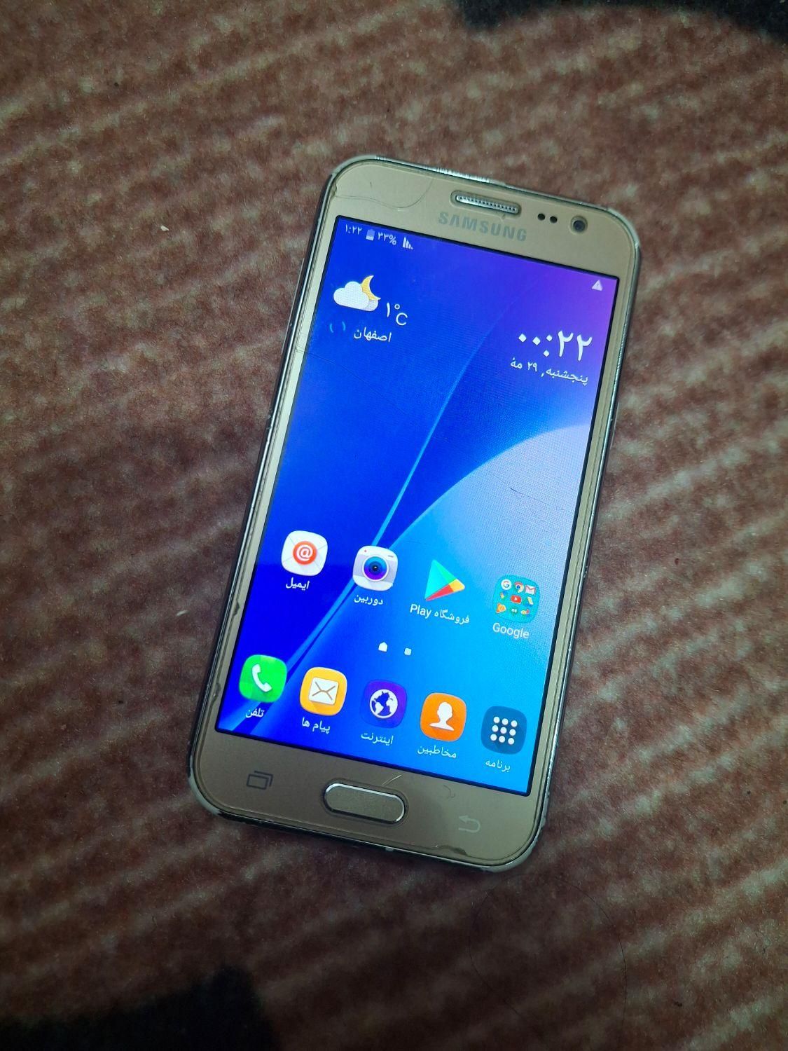 سامسونگ Galaxy J2 با حافظهٔ ۸ گیگابایت|موبایل|اصفهان, مولوی|دیوار
