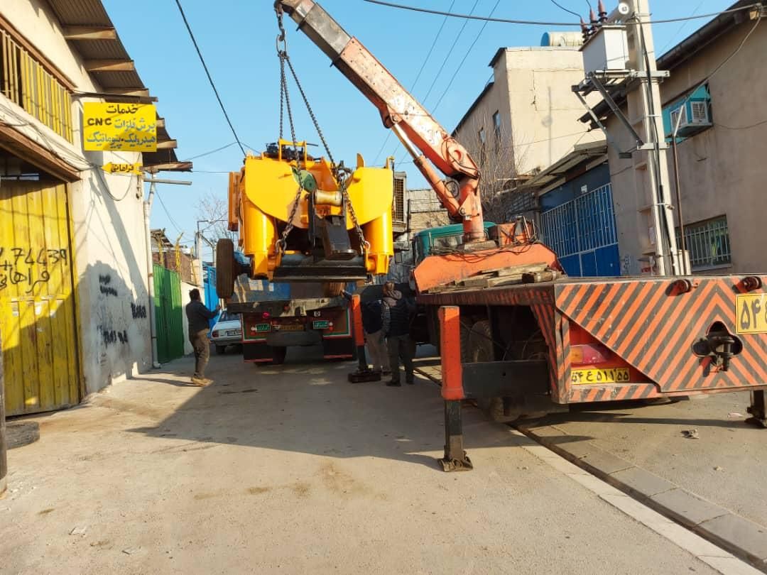 اجاره جرثقیل ۳و۱۰تن تانک اسکیت بار بیمه قلاب|خدمات حمل و نقل|پردیس, کمرد|دیوار