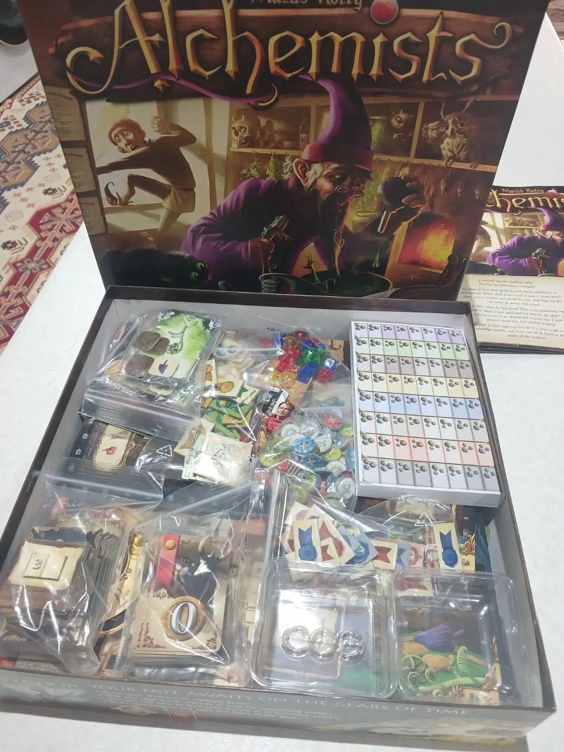 بازی رومیزی (بردگیم) Alchemists (کیمیاگران)|اسباب‌‌بازی|کرج, باغ سیب|دیوار