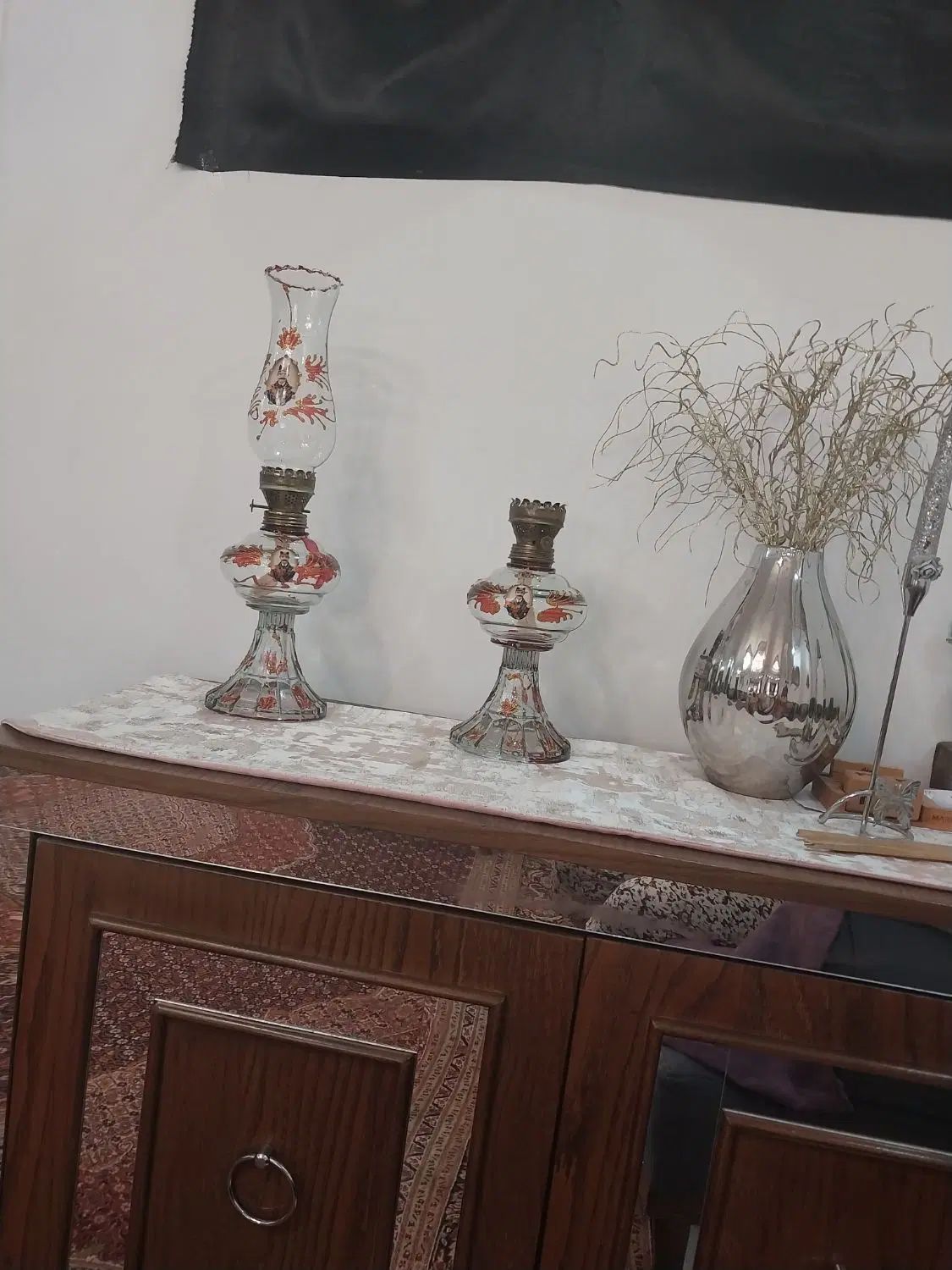 چراغ گردسوزطرح قدیمی|صنایع دستی و سایر لوازم تزئینی|تهران, آهنگ|دیوار