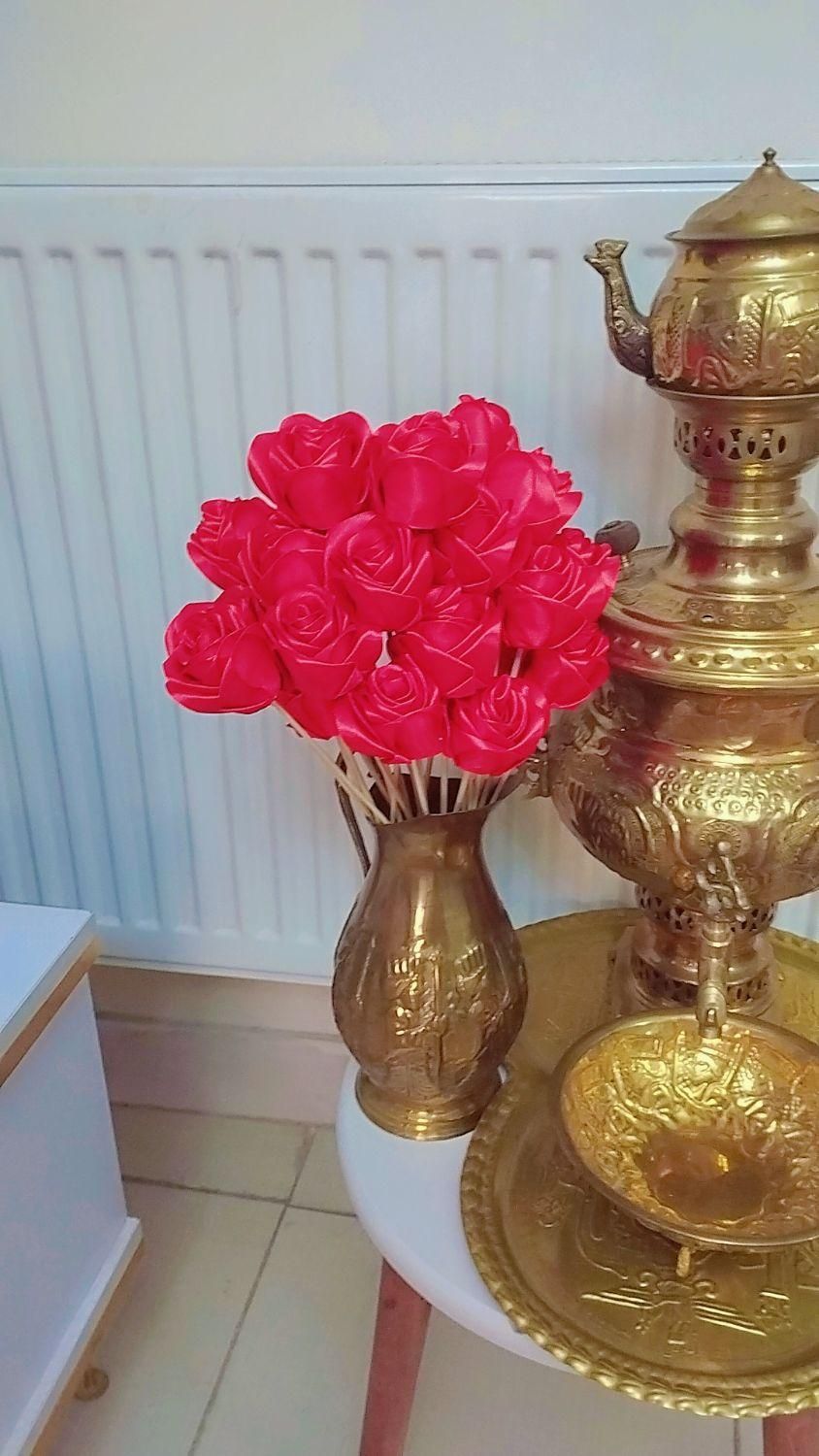 گل روبانی شاخه ای فقط 21|گل مصنوعی|محمدیه-قزوین, |دیوار