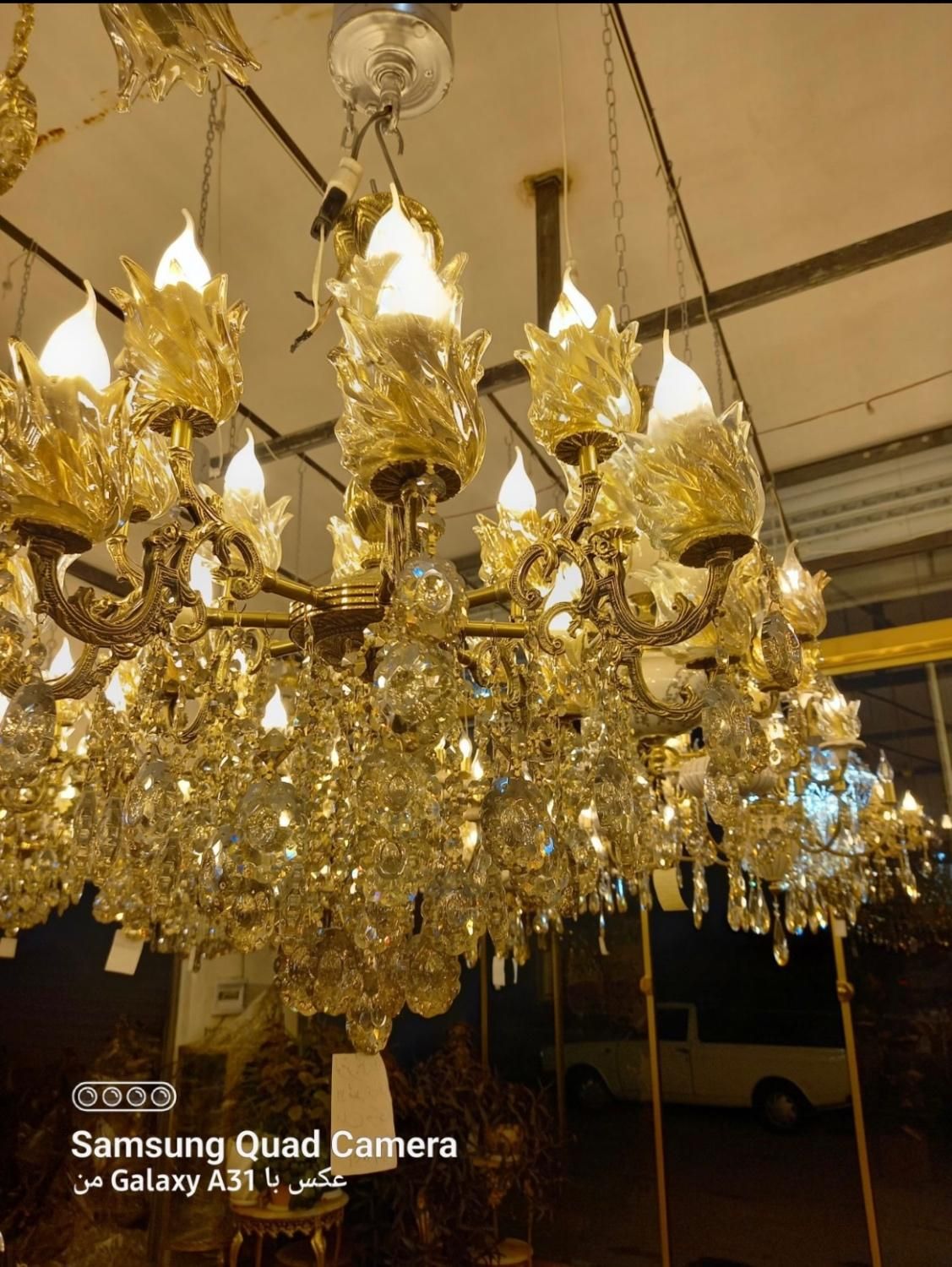 پخش عمده و تک همه مدل لوستر برنز 2 شعله(برنز برتر)|لوستر و چراغ آویز|کرمانشاه, |دیوار