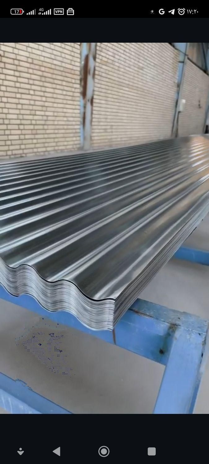 ورق شیروانی گالوانیزه ،کرکره ،سفال،ذوزنقه،سیمانی|عمده‌فروشی|پاکدشت, خاتون آباد|دیوار