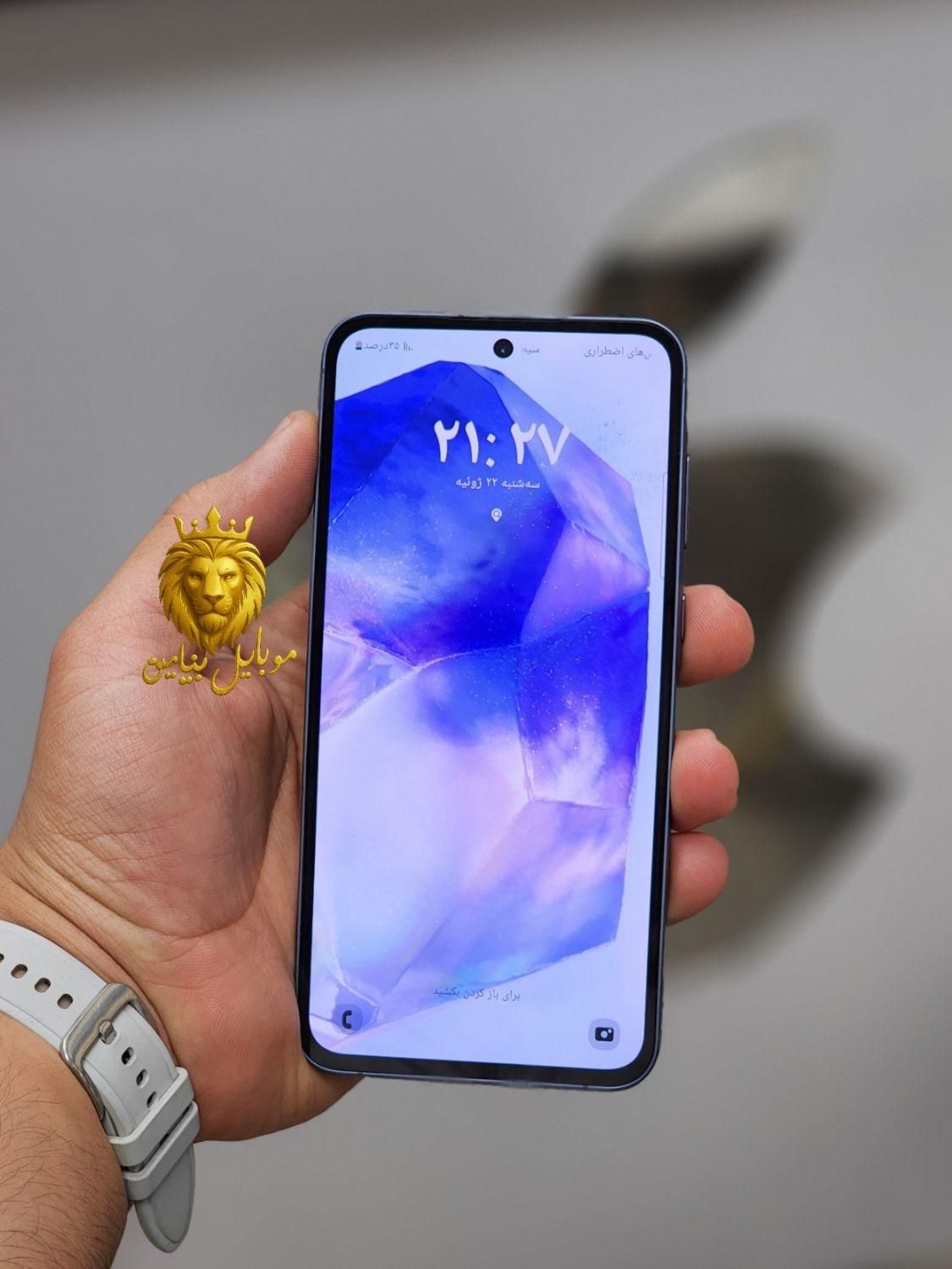 سامسونگ Galaxy A55پابه صفر و گارانتی دار و بشرط|موبایل|رشت, لاکانی|دیوار