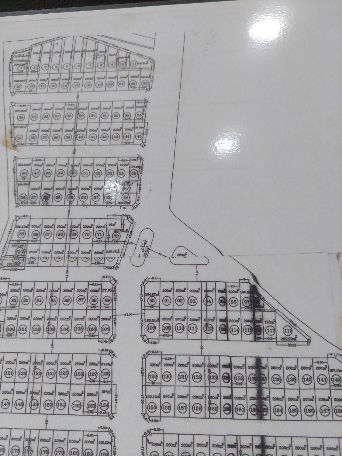 فروش زمین۲۰۰متری شهرک زعفرانیه|فروش زمین و ملک کلنگی|رشت, کوی غلام نیا|دیوار