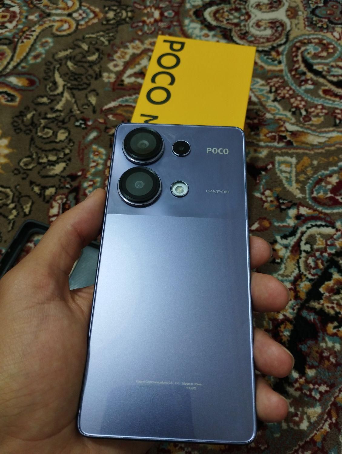 شیائومی Poco M6 Pro با حافظهٔ ۵۱۲ گیگابایت|موبایل|کرج, کمال‌شهر|دیوار