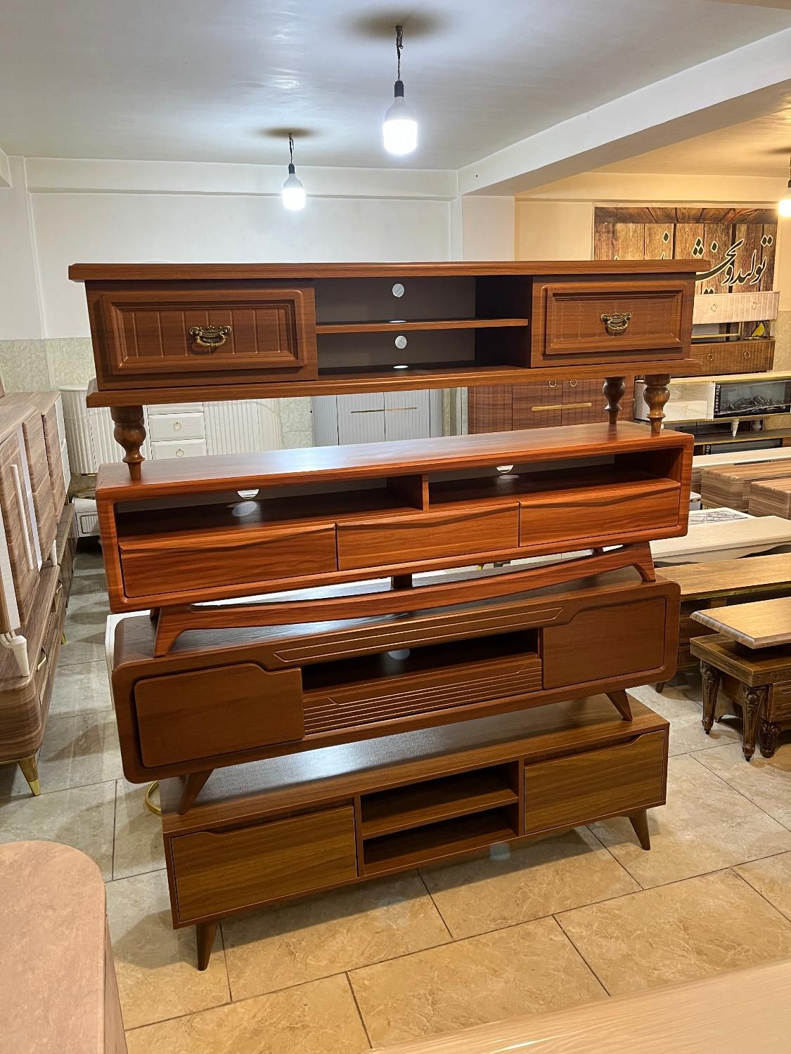 میزتلویزیون میز تلویزیون شومینه دار تولیدی میلانو۶|میز تلویزیون|تبریز, |دیوار