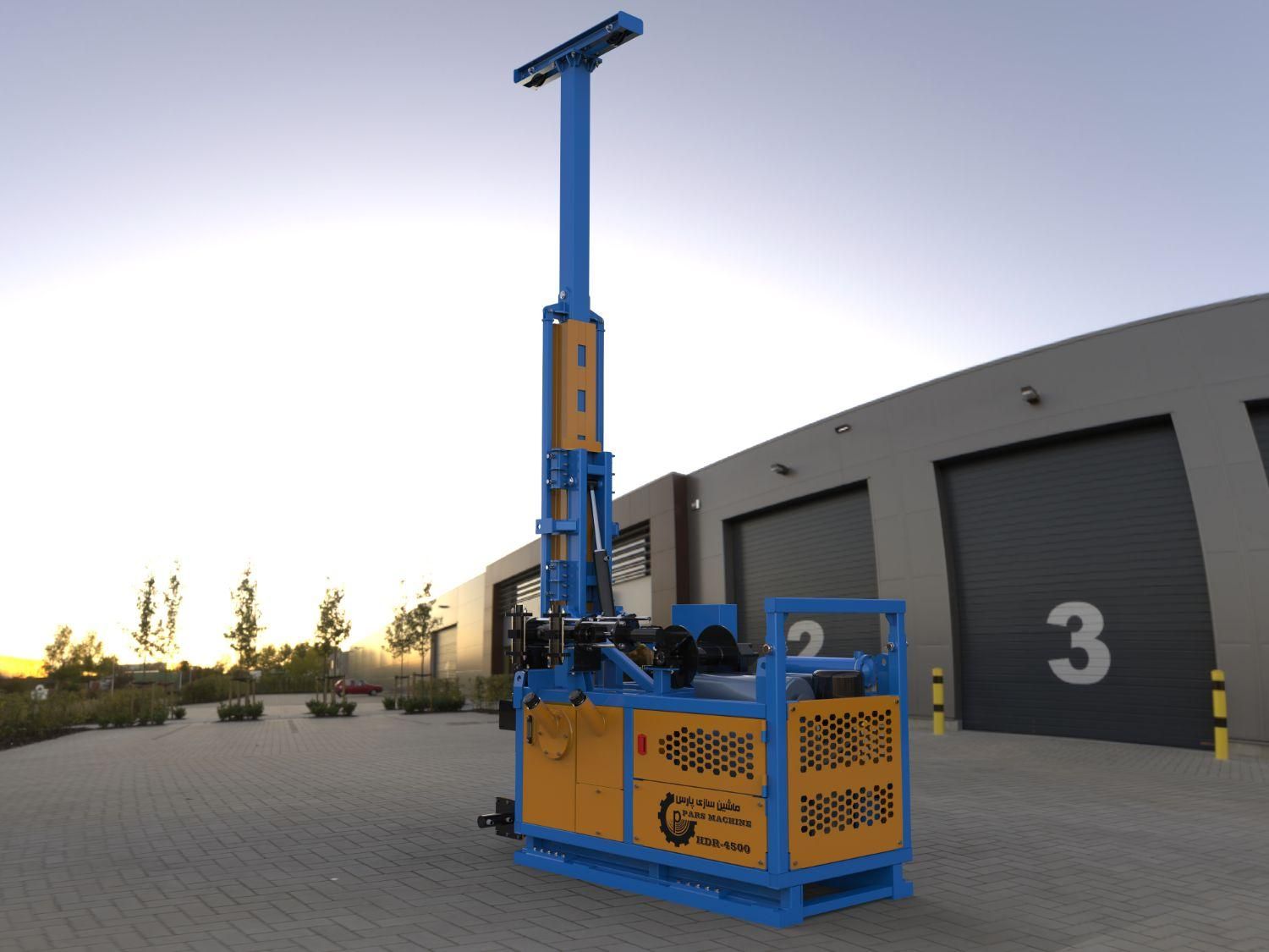 دستگاه حفاری ژئوتکنیک|ماشین‌آلات صنعتی|بابل, |دیوار