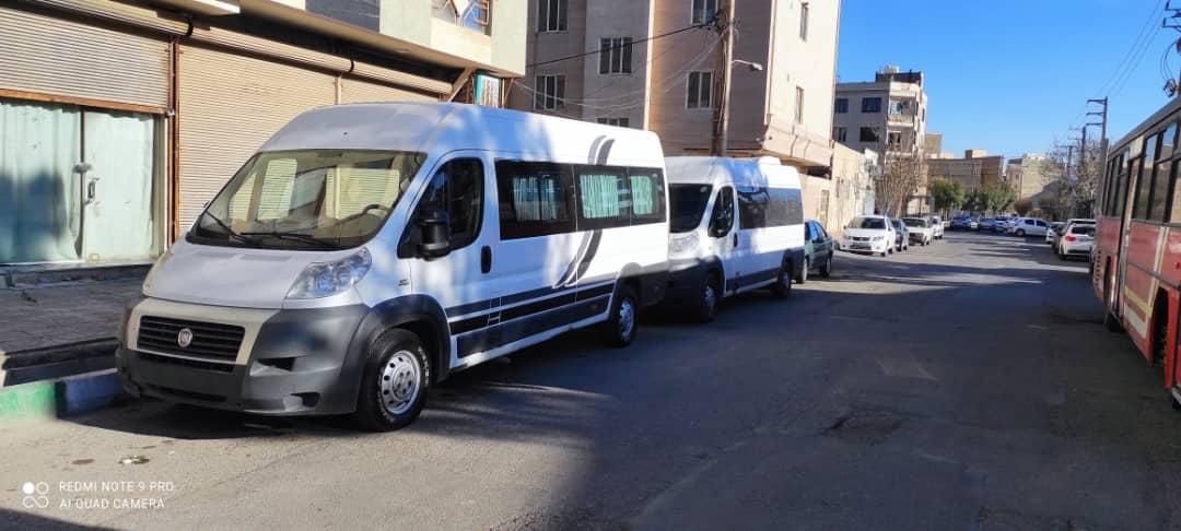 ون هایس ۱۵ نفره فیات،مشهدشمال،مهران،فرودگاه،ترکیه|خدمات حمل و نقل|قم, باجک دو|دیوار