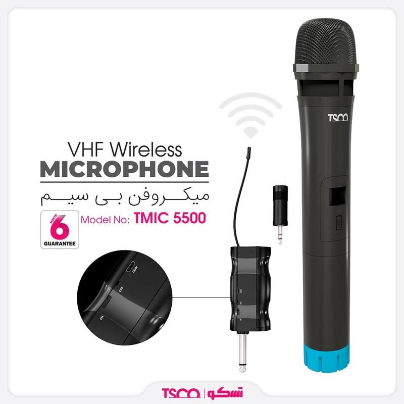میکروفن بیسیم تسکو Tsco 5500|صوتی و تصویری|خمینی‌شهر, |دیوار