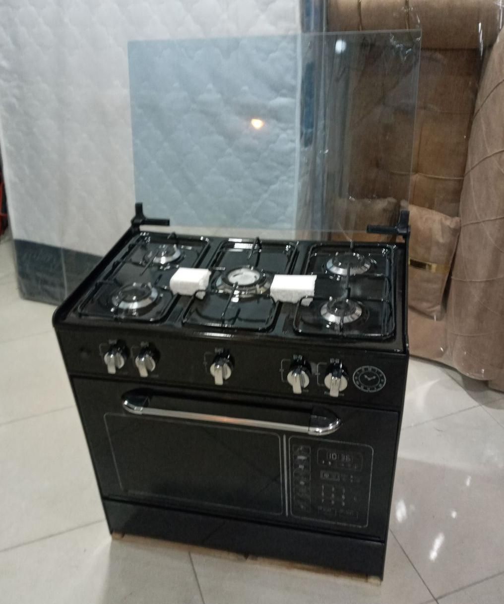 اجاق گاز طرح فر ۵شعله آکبند نو(لوازم خانگی ماهان)|اجاق گاز و لوازم برقی پخت‌وپز|سمنان, |دیوار