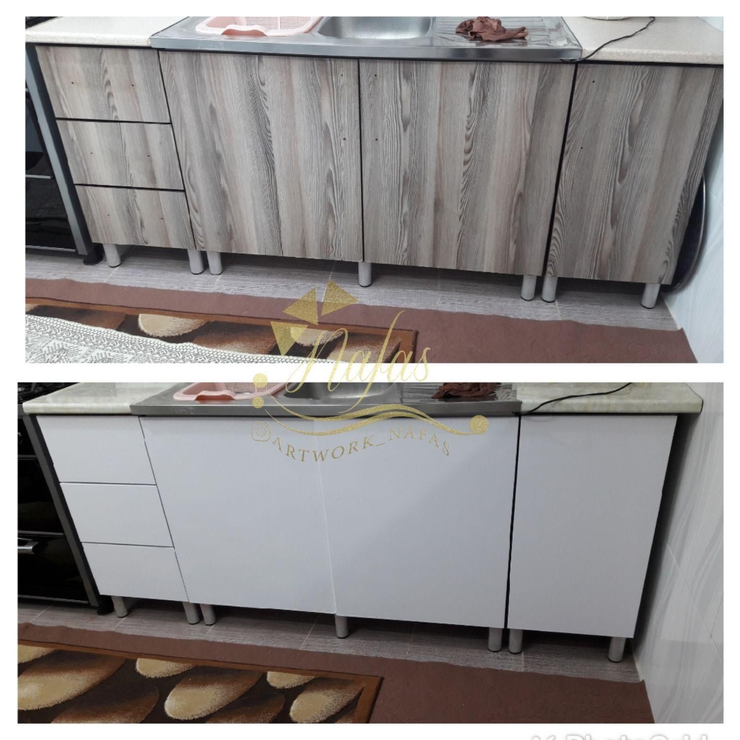 نصاب برچسب کابینت، کمد،دیوار|خدمات پیشه و مهارت|قم, باجک دو|دیوار