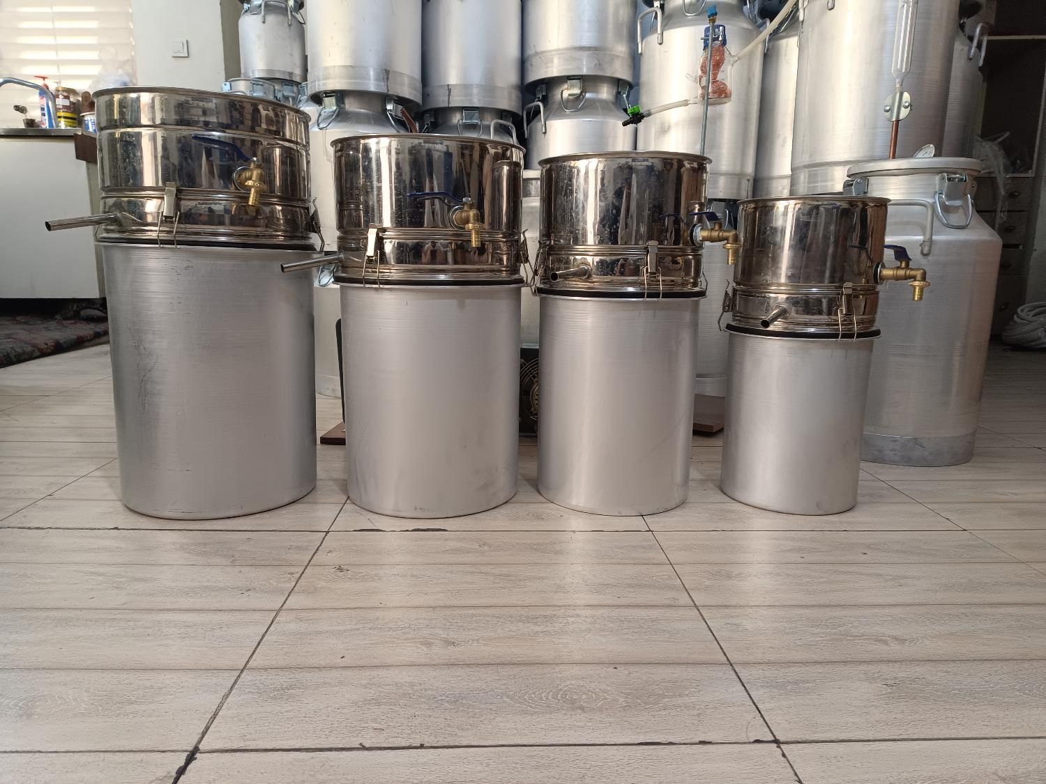 عرقگیری گلابگیر عرق گیری گلاب گیر دیگ دستگاه تقطیر|ظروف پخت‌وپز|تهران, خزانه|دیوار