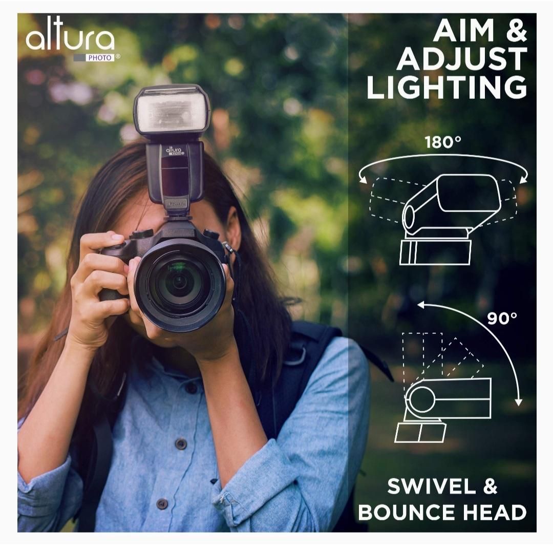 فلش عکاسی اکسترنال Altura در حد نو|دوربین عکاسی و فیلم‌برداری|تهران, کاج|دیوار