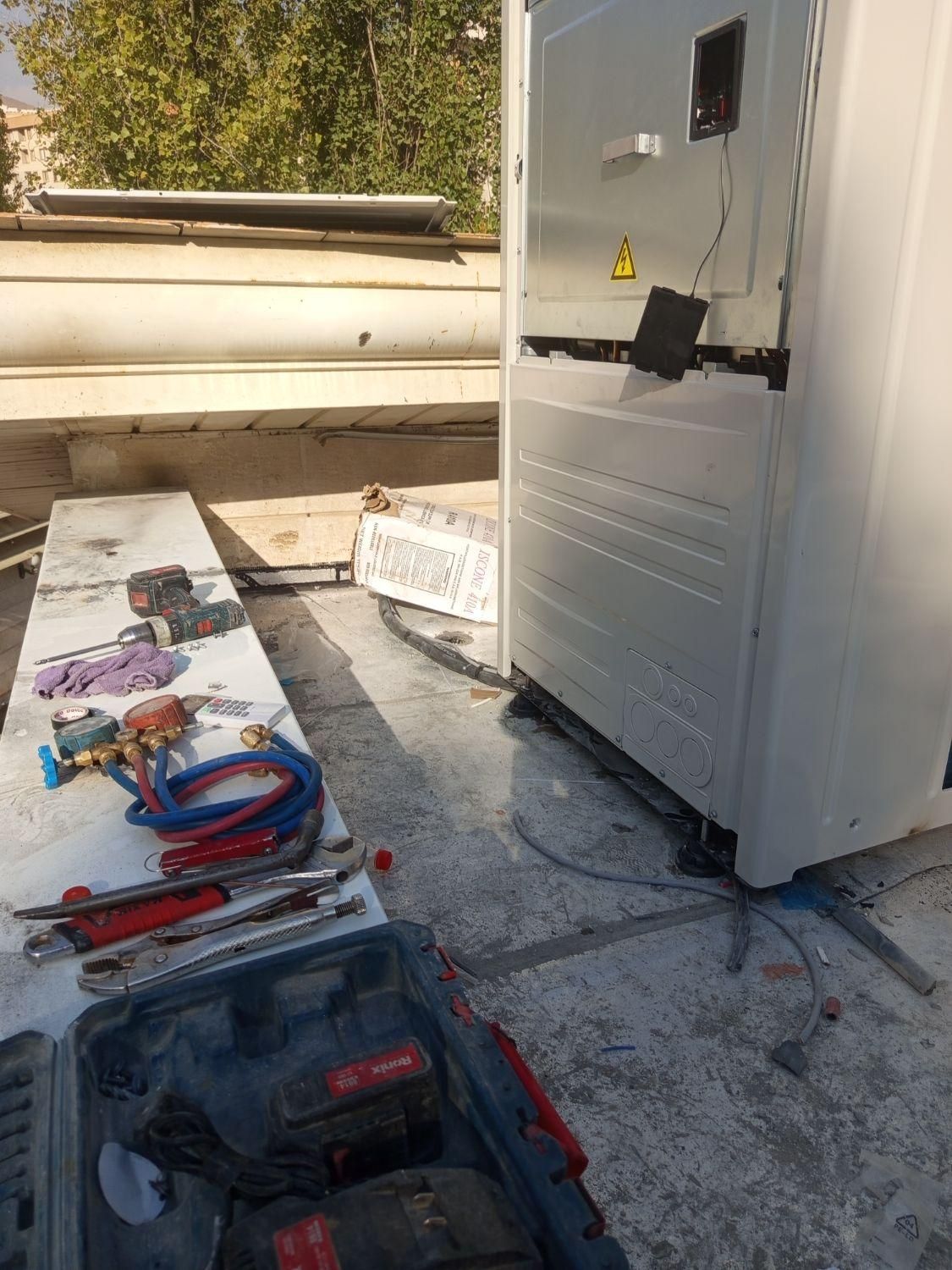 نصب وتعمیرداکت اسپیلت vrfکولرگازی ،پکیج و رادیاتور|خدمات پیشه و مهارت|تهران, نیروی هوایی (پیروزی)|دیوار