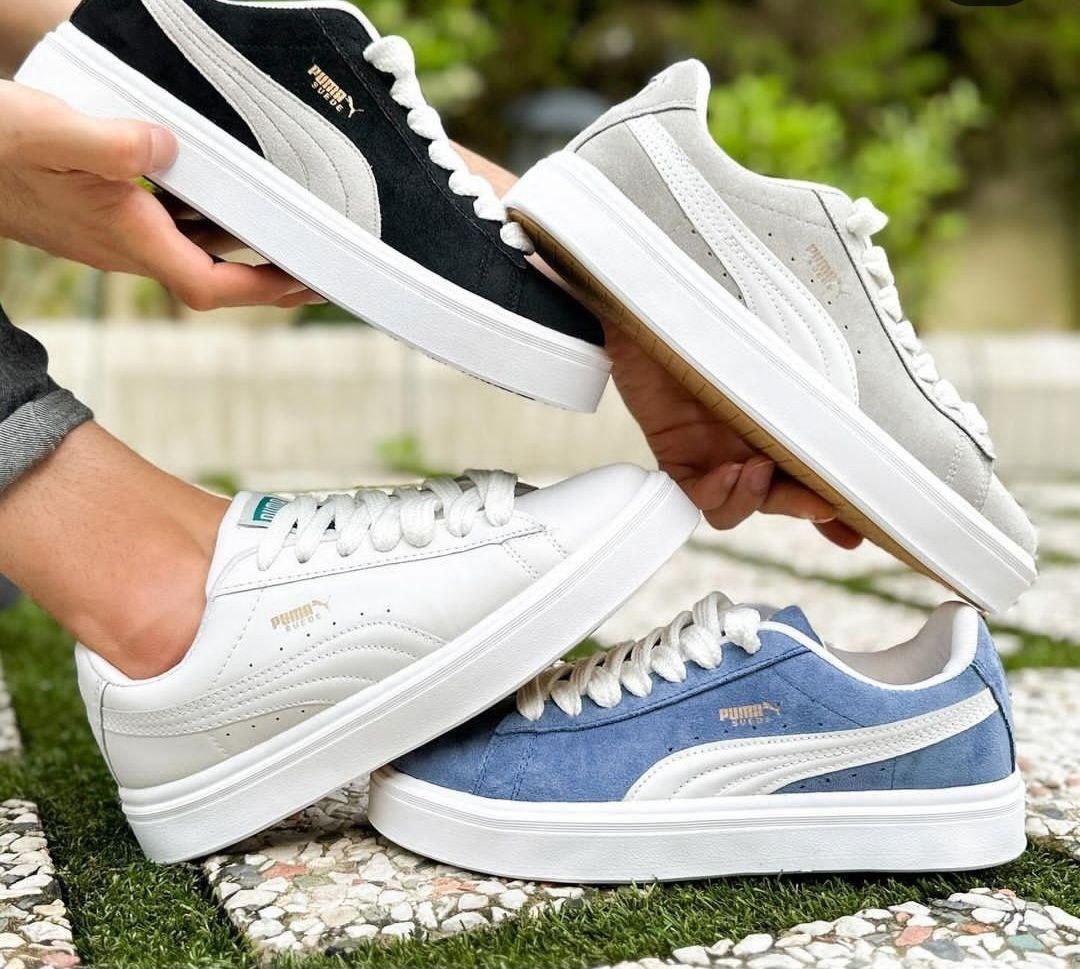 کتونی پوما لژدار مشکی سفید طوسی مردانه puma اسپرت|کیف، کفش، کمربند|تهران, تاکسیرانی|دیوار