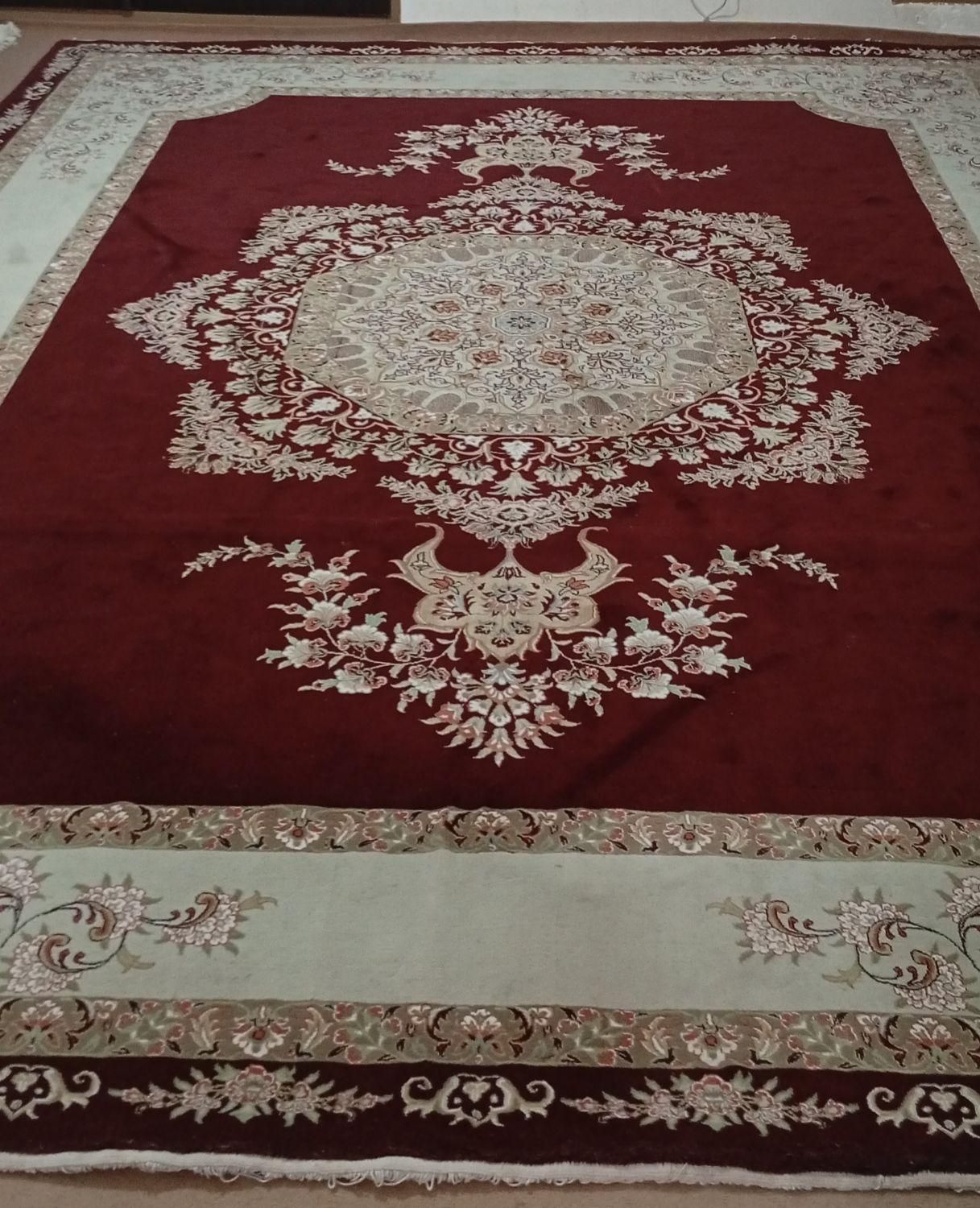 دو عدد فرش ماشینی ۱۲متری|فرش|خوی, |دیوار