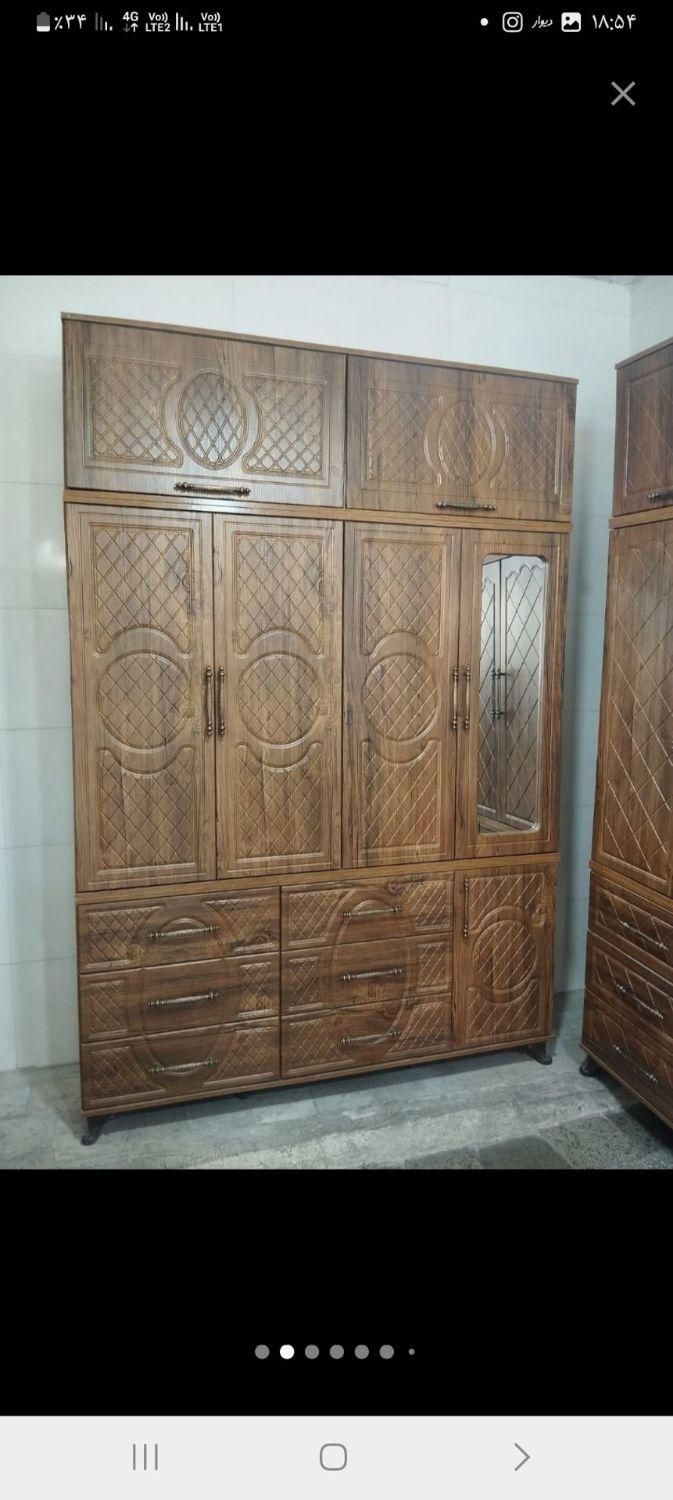عرضه کمدهای سه تیکه و چهار تیکه عرض ۲ متری شرکتی|جاکفشی، کمد، دراور|قزوین, |دیوار